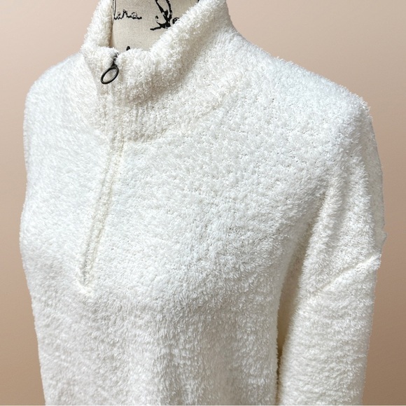 NWT Honeydew Intimates Ivory Comfort Queen Pullover 3/4 Zip S - Picture 9 of 13